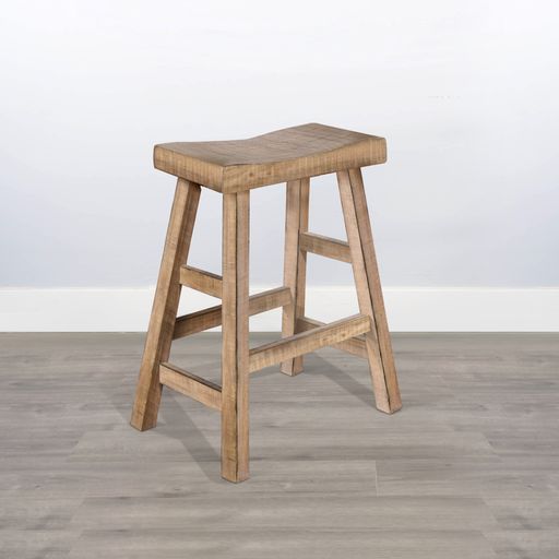 Marina - Stool With Wood Seat - Premium Counter Height (24"-27") from Sunny Designs - Just $112! Shop now at brett interiors