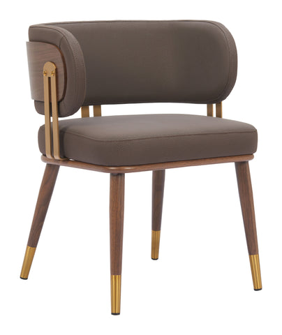 Brew - Dining Chair (Set of 2) - Brown - Premium Chair Sets from Zuo Modern - Just $2250! Shop now at brett interiors