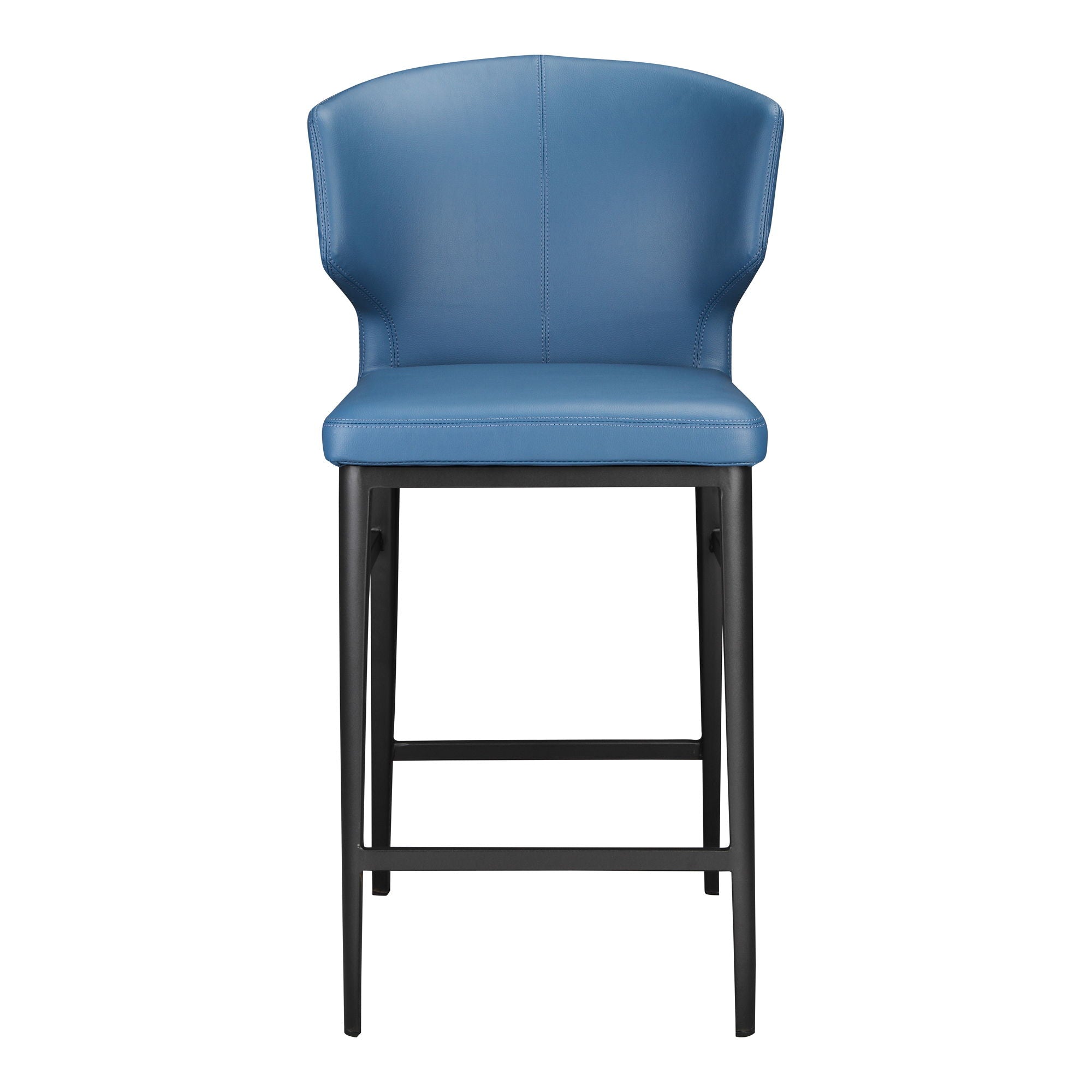 Delaney - Counter Stool - Steel Blue - Premium Counter Height (24"-27") from Moe's Home Collection - Just $1072.50! Shop now at brett interiors