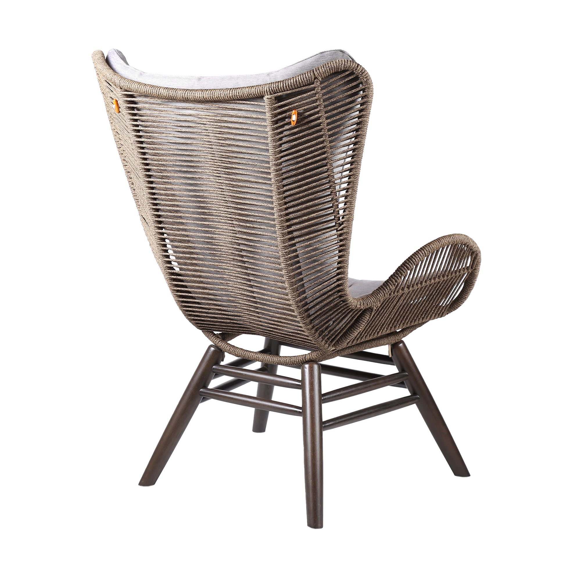 King - Indoor / Outdoor Lounge Chair - Premium Accent Chairs from Armen Living - Just $630! Shop now at brett interiors