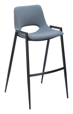 Desi - Bar Chair (Set of 2) - Black - Premium Stool Sets from Zuo Modern - Just $1450! Shop now at brett interiors