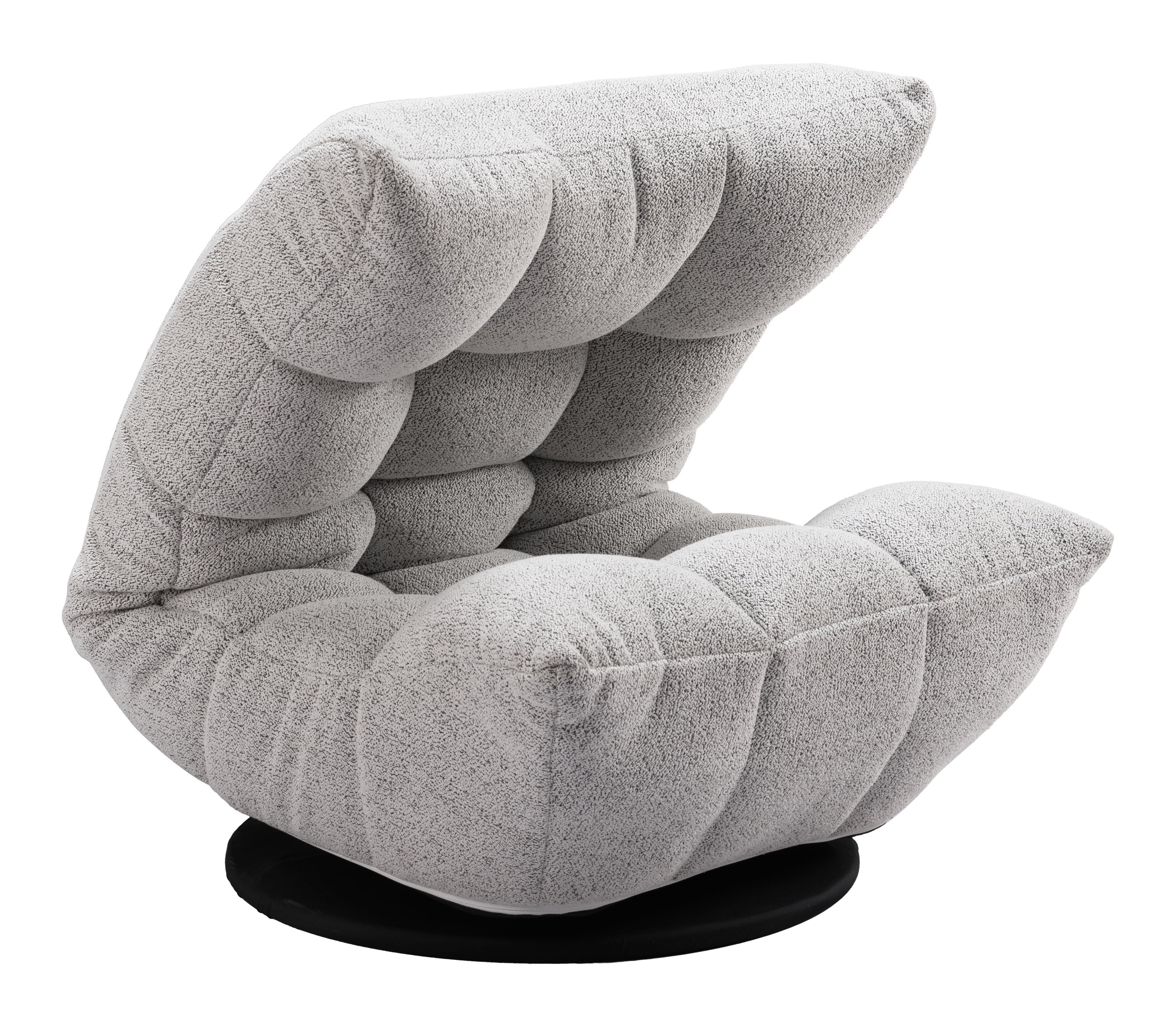 Down Go - Swivel Chair - Ash Gray - Premium Swivel Chairs from Zuo Modern - Just $1125! Shop now at brett interiors