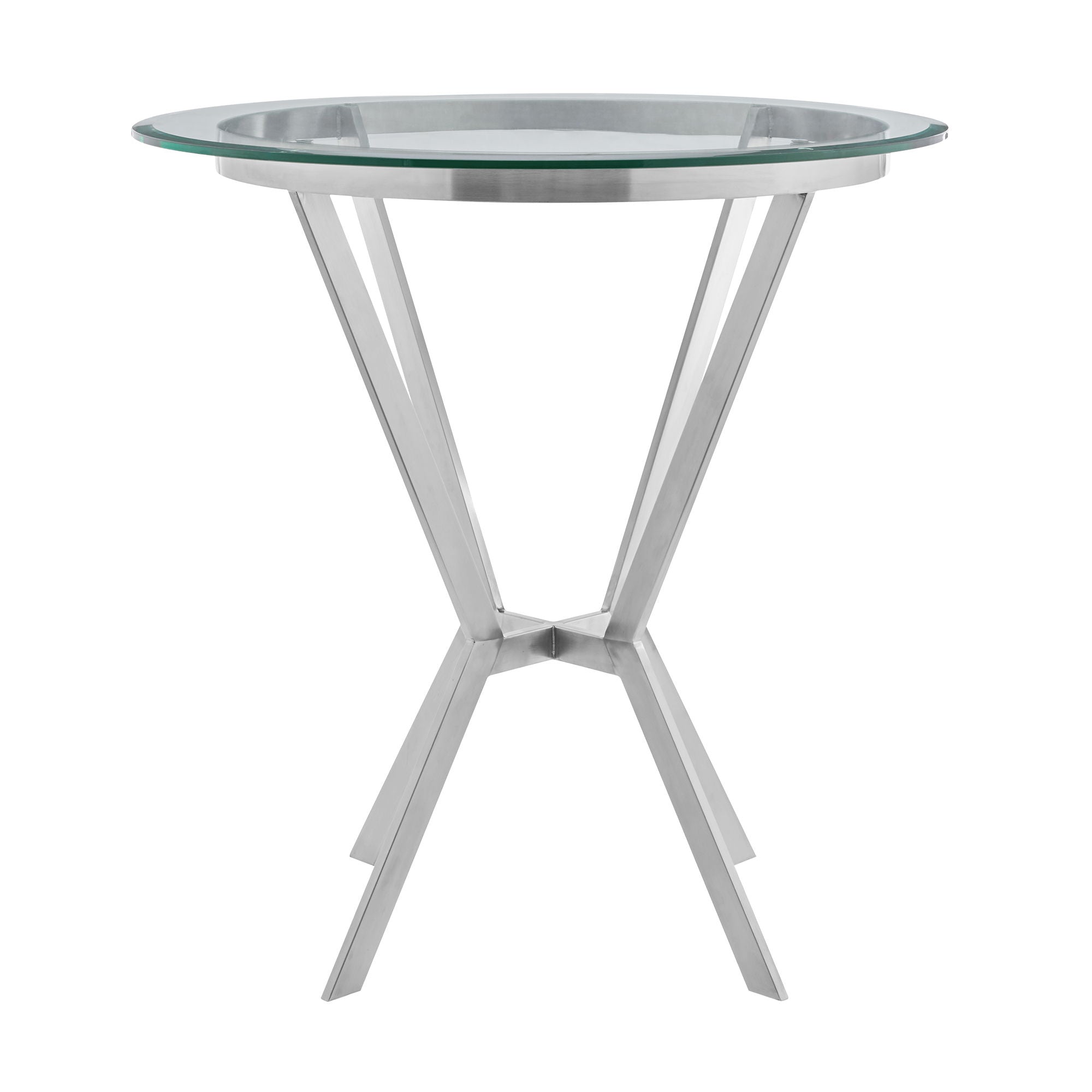 Naomi - Round Bar Table - Premium Bar Tables from Armen Living - Just $870! Shop now at brett interiors