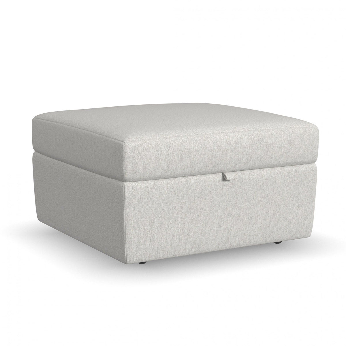 Flex - Square Storage Ottoman - Pearl Silver - Premium Storage Ottomans from Flexsteel - Just $775! Shop now at brett interiors