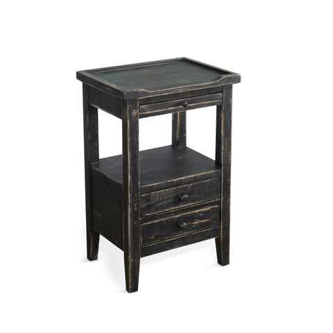 Marina - Side Table with Storage - Premium Chair Side Tables from Sunny Designs - Just $267! Shop now at brett interiors