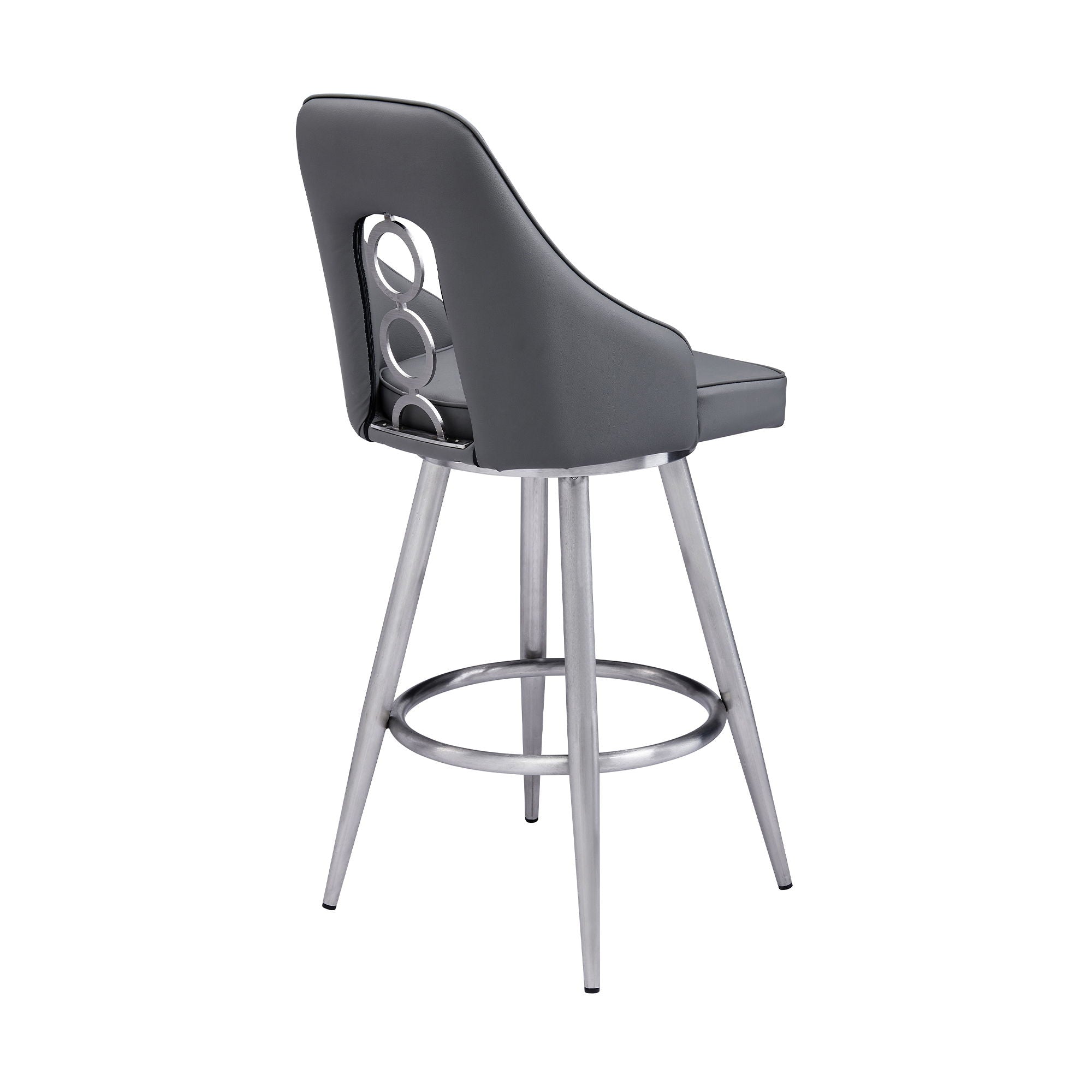 Ruby - Counter Height Swivel Bar Stool - Premium Counter Height (24"-27") from Armen Living - Just $412.50! Shop now at brett interiors