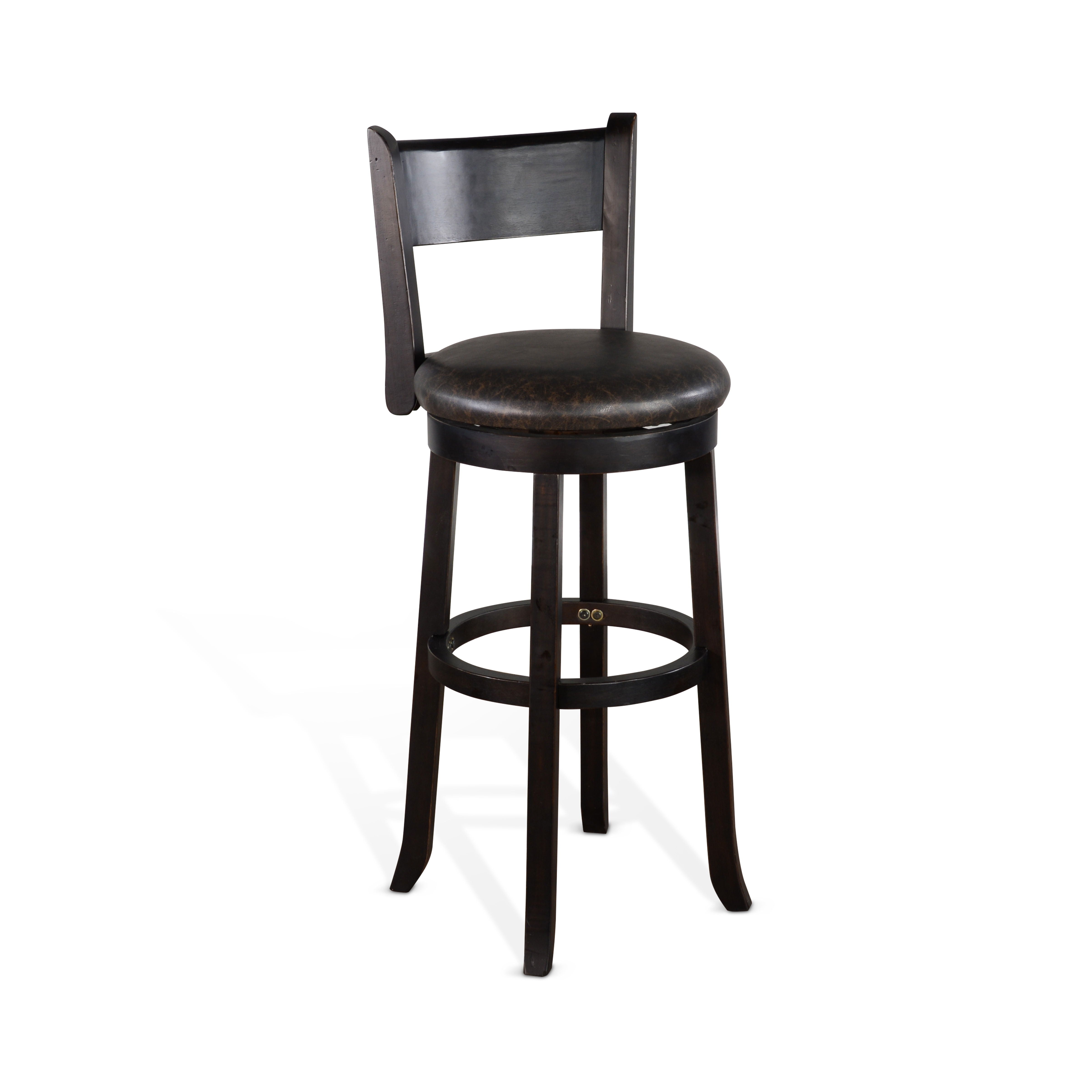 Scottsdale - Swivel Barstool With Cushion Seat & Back - Premium Bar Height (28"-30") from Sunny Designs - Just $187! Shop now at brett interiors