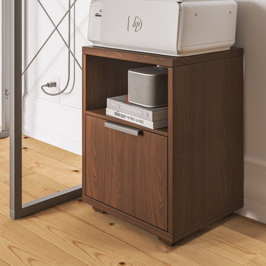 Merge - File Cabinet - Brown, Dark - 22" - Premium Filing Cabinets from Homestyles - Just $459.98! Shop now at brett interiors