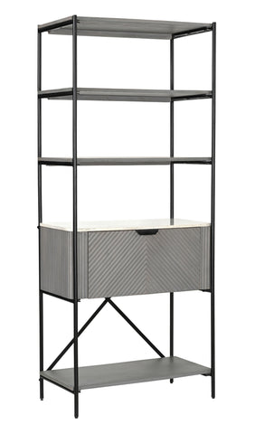 Nebulous - One Drawer Etagere (2 Cartons) - Gray / White - Premium Etageres from Coast2Coast Home - Just $3300! Shop now at brett interiors