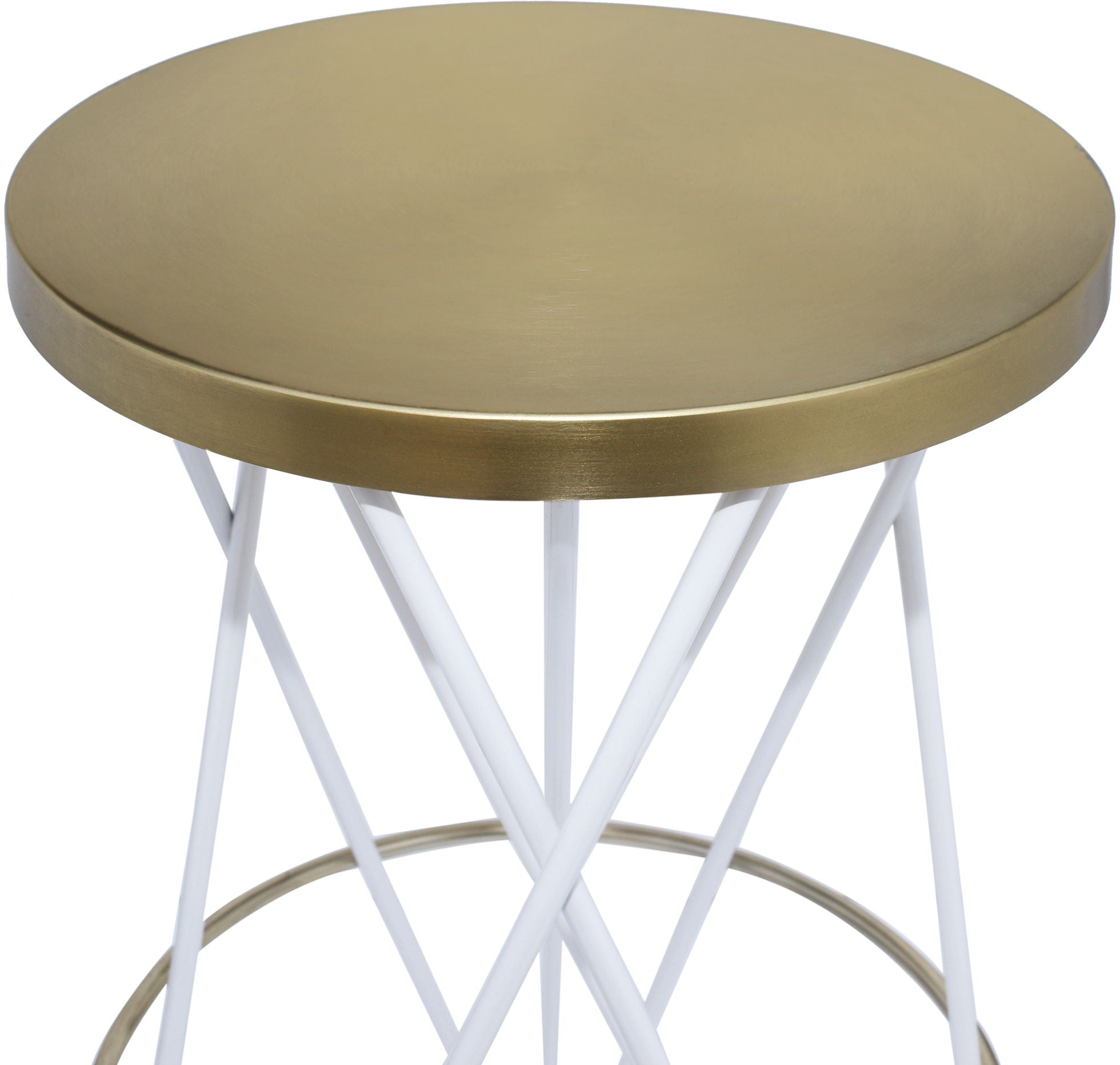 Mercury - Iron Counter Stool - Premium Counter Height (24"-27") from Meridian Furniture - Just $275! Shop now at brett interiors