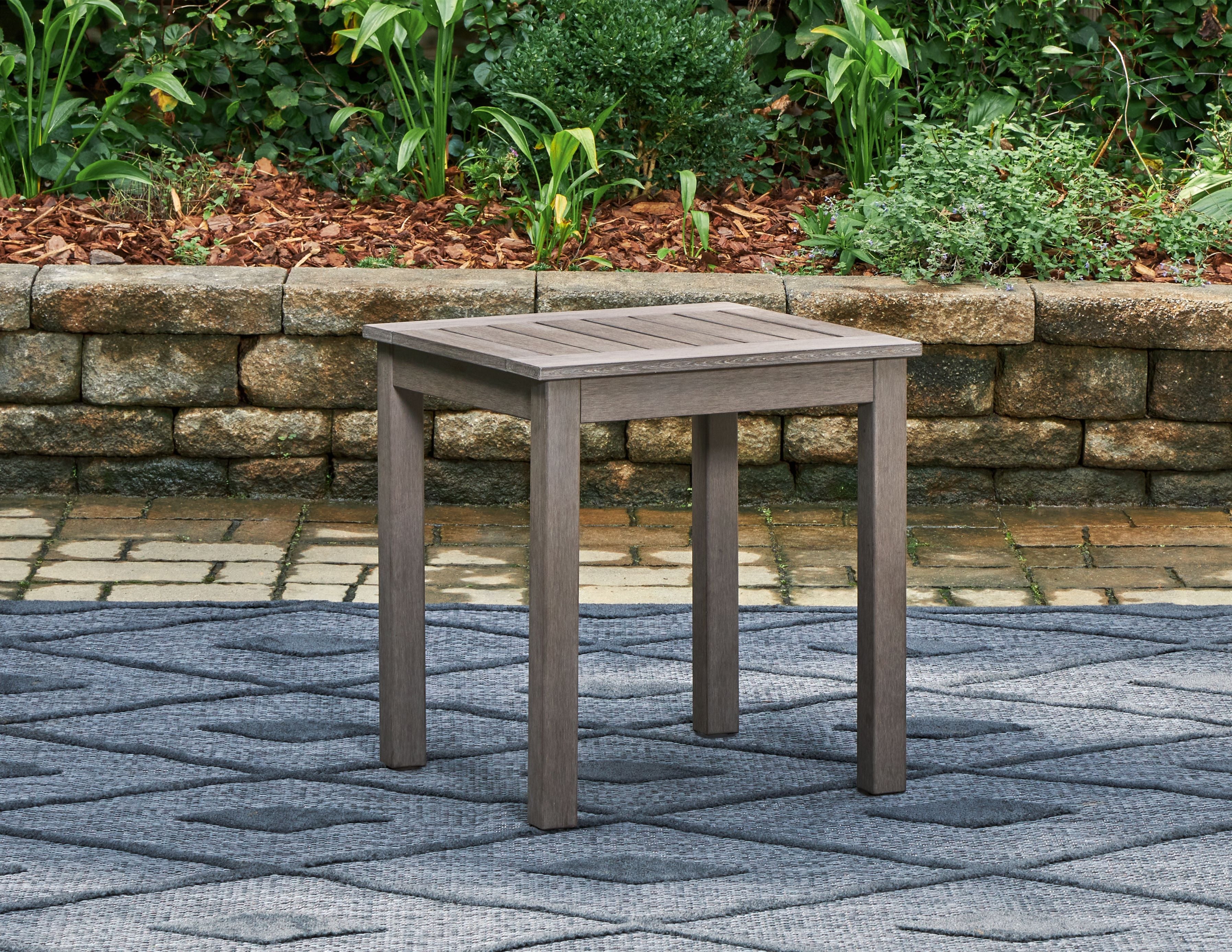 Hillside Barn - Brown - Square End Table - Premium End Tables from Signature Design by Ashley® - Just $267.50! Shop now at brett interiors