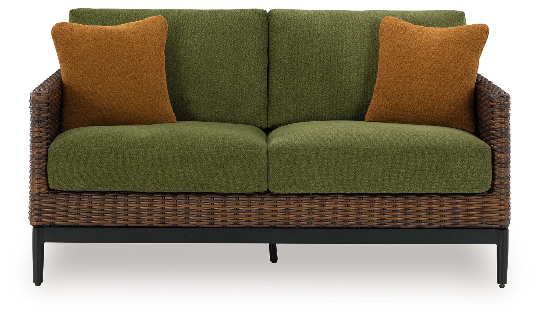 Horizon Hall - Brown / Green - Loveseat With Cushion - Premium Loveseats from Signature Design by Ashley® - Just $1306.25! Shop now at brett interiors