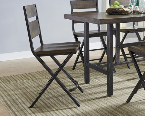 Kavara - Medium Brown - Barstool (Set of 2) - Premium Stool Sets from Signature Design by Ashley® - Just $300.30! Shop now at brett interiors