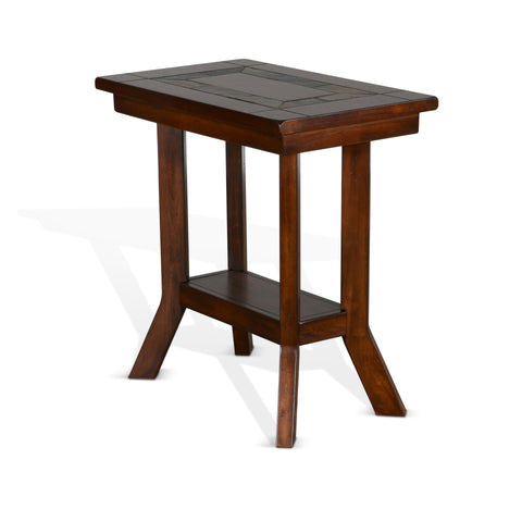 Santa Fe - Chair Side Table - Dark Chocolate - Premium Chair Side Tables from Sunny Designs - Just $209! Shop now at brett interiors