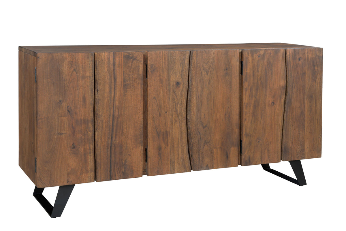 Sequoia - Six Door Sideboard - Light Brown - Premium Credenzas from Coast2Coast Home - Just $5775! Shop now at brett interiors