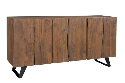 Sequoia - Six Door Sideboard - Light Brown - Premium Credenzas from Coast2Coast Home - Just $5775! Shop now at brett interiors