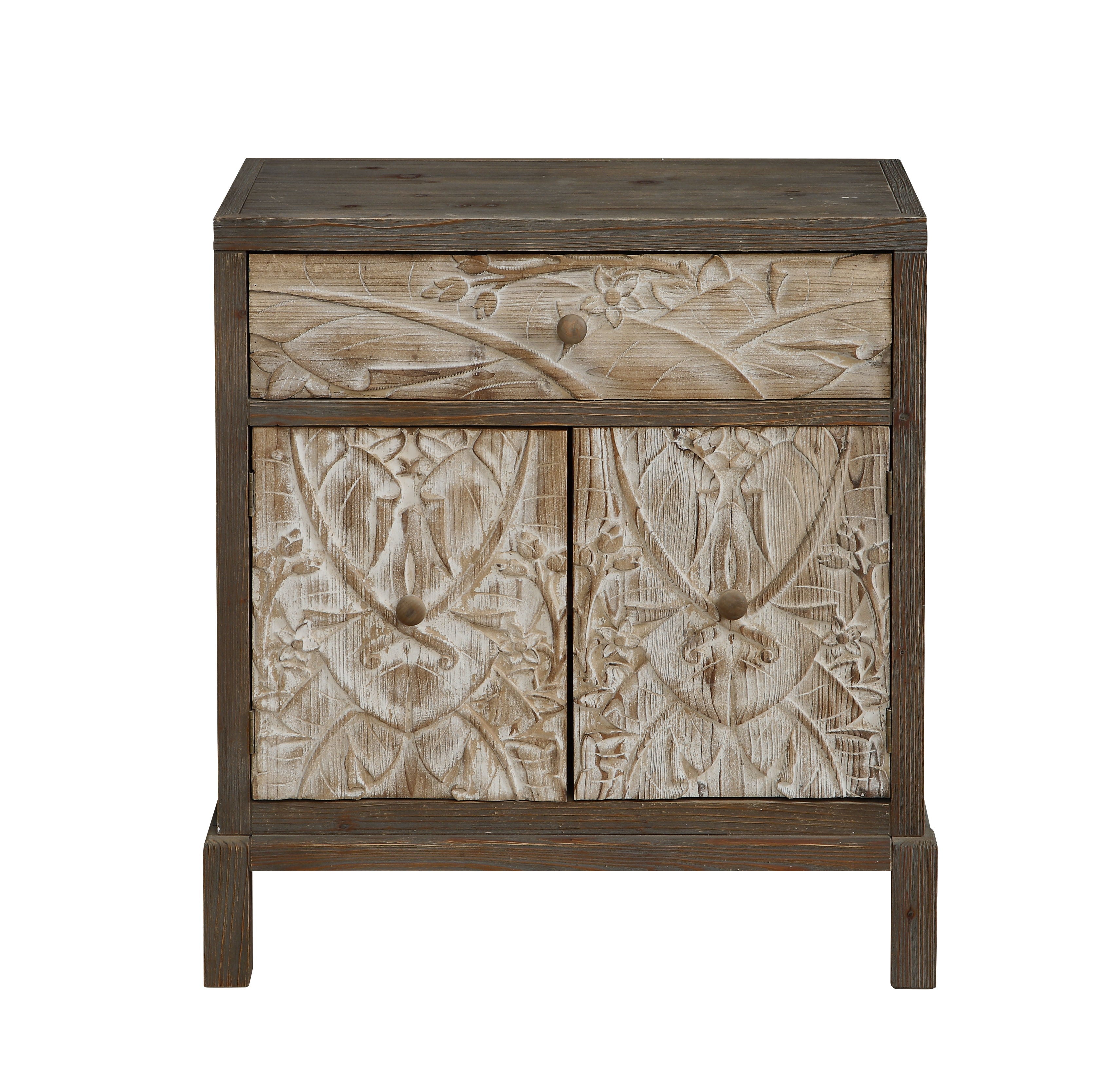 Bannock - One Drawer Two Door Cabinet - Treasures Weathered Natural - Premium Accent Cabinets from Coast2Coast Home - Just $1320! Shop now at brett interiors