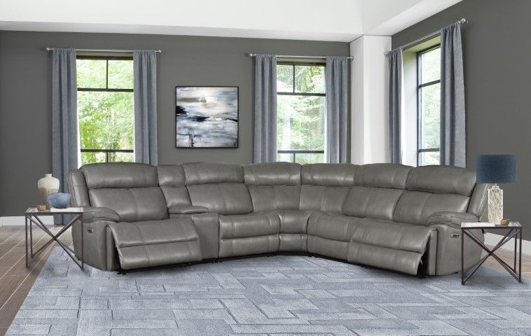 Eclipse - 6 Piece Modular Power Reclining Sectional - Premium Reclining Sectionals from Parker Living - Just $4497.50! Shop now at brett interiors