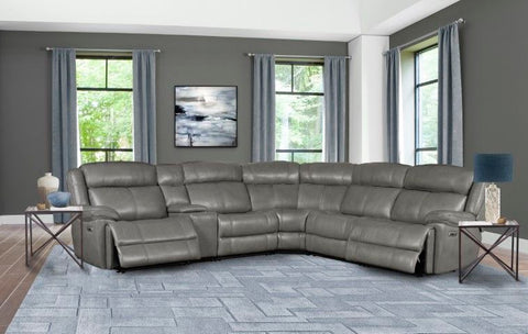 Eclipse - 6 Piece Modular Power Reclining Sectional - Premium Reclining Sectionals from Parker Living - Just $4497.50! Shop now at brett interiors