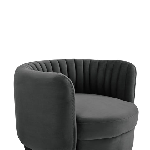 Davy - Velvet Swivel Accent Chair - Premium Swivel Chairs from Armen Living - Just $802.50! Shop now at brett interiors