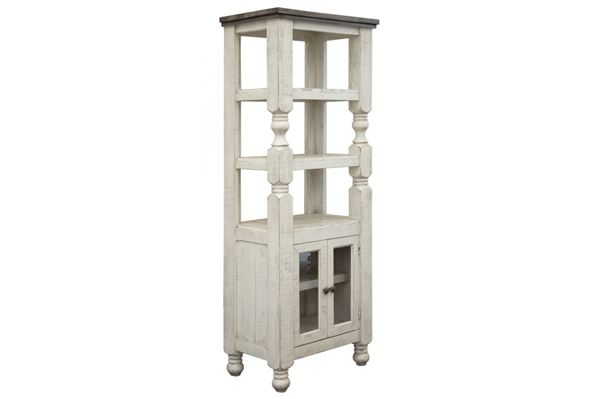 Stone - Pier - Antiqued Ivory / Weathered Gray - Premium Bridges & Piers from International Furniture Direct - Just $997.50! Shop now at brett interiors