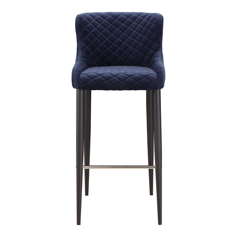 Etta - Barstool - Dark Blue - Premium Bar Height (28"-30") from Moe's Home Collection - Just $747.50! Shop now at brett interiors