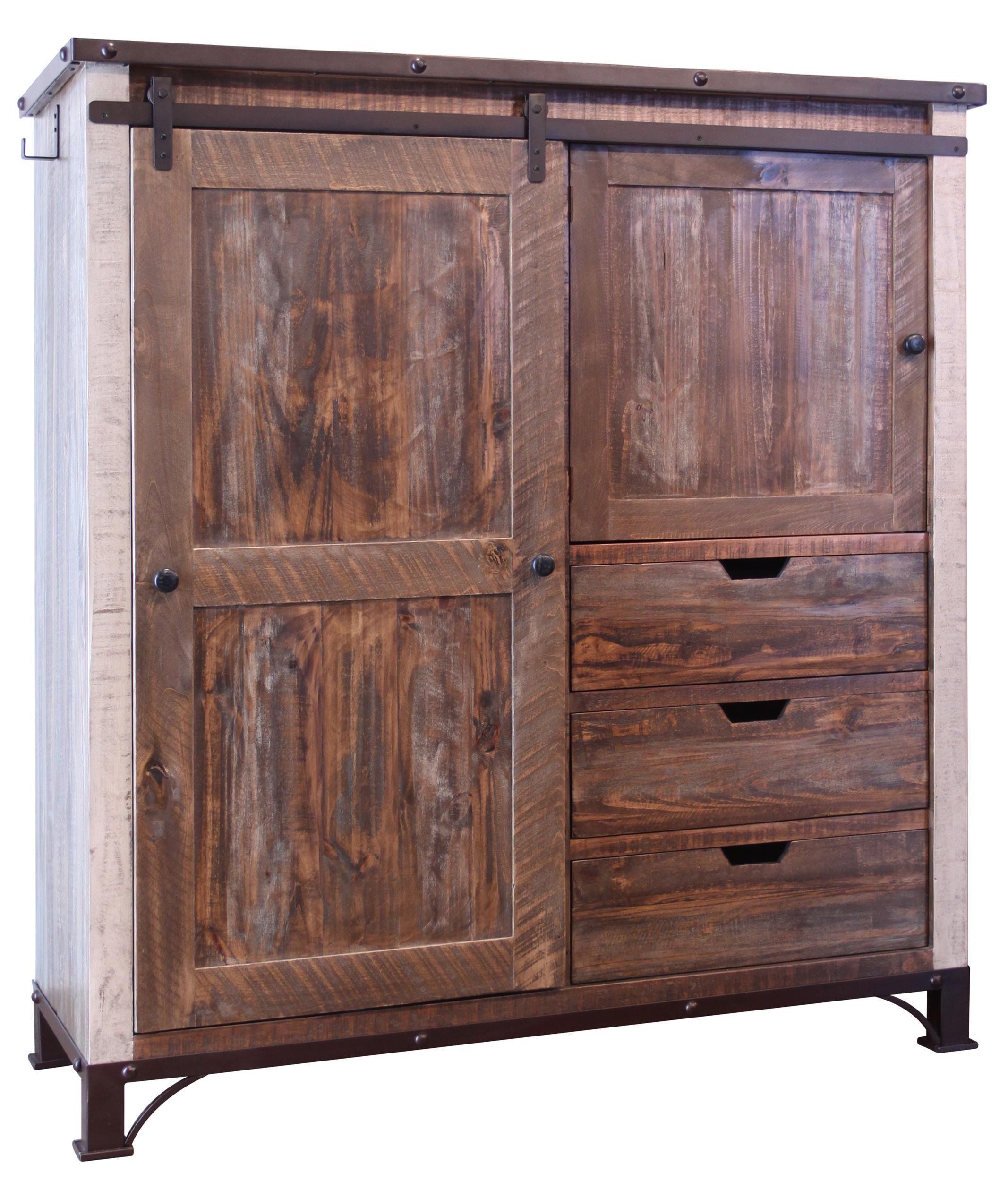 Antique - Сhest With 3 Drawers - Multicolor - Premium Gentleman’s Chests from International Furniture Direct - Just $1667.50! Shop now at brett interiors