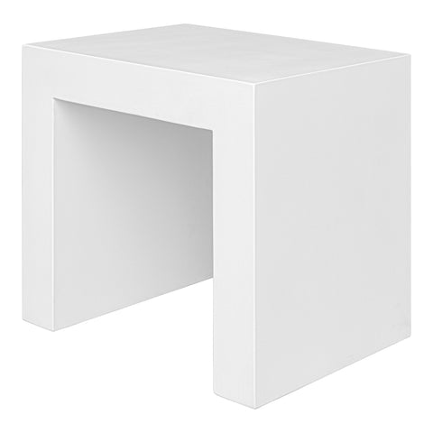 Lazarus - Outdoor Stool - White - Premium Garden Stools from Moe's Home Collection - Just $997.50! Shop now at brett interiors