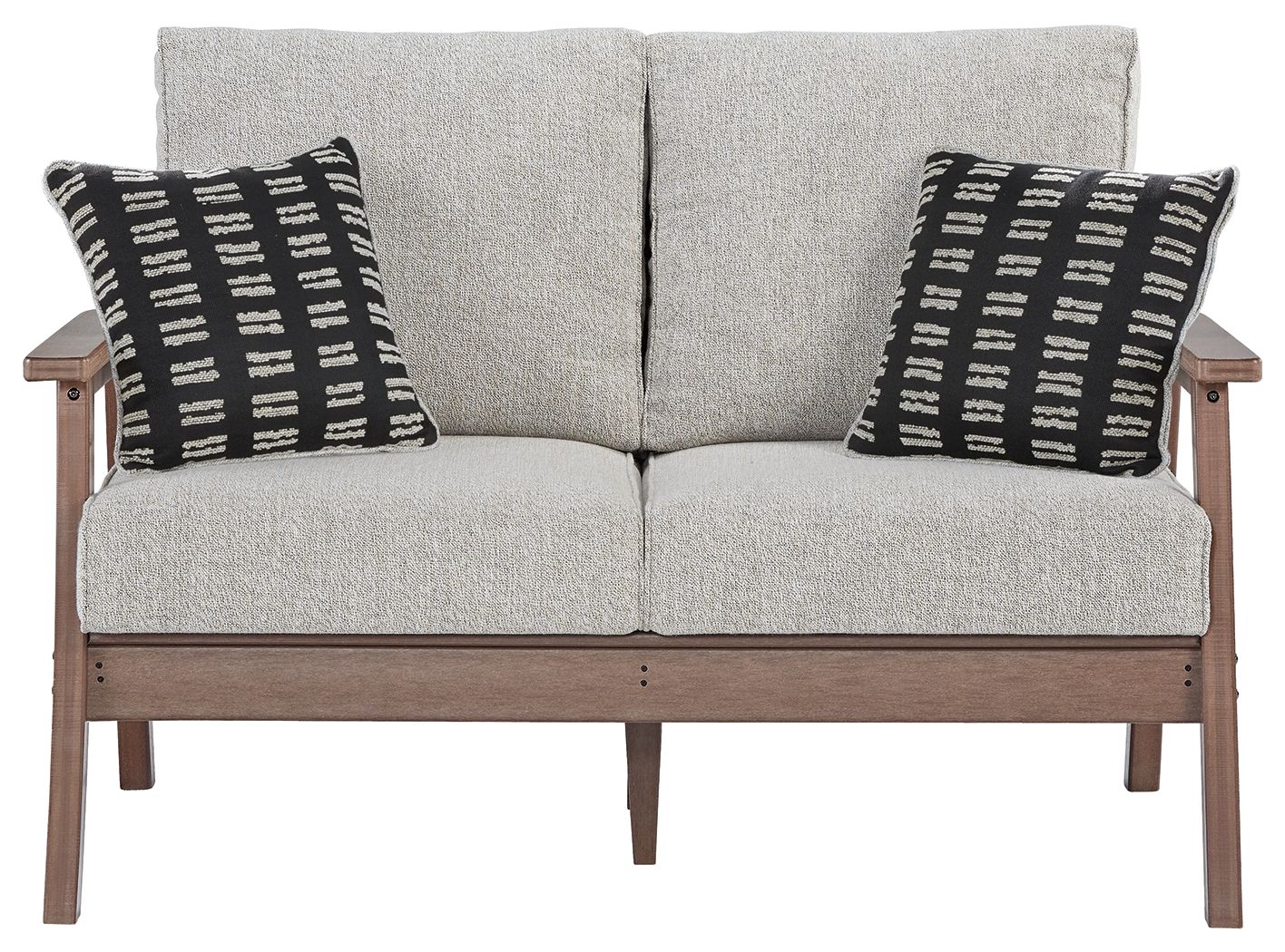 Emmeline - Brown / Beige - Loveseat W/Cushion - Premium Loveseats from Signature Design by Ashley® - Just $1243.75! Shop now at brett interiors