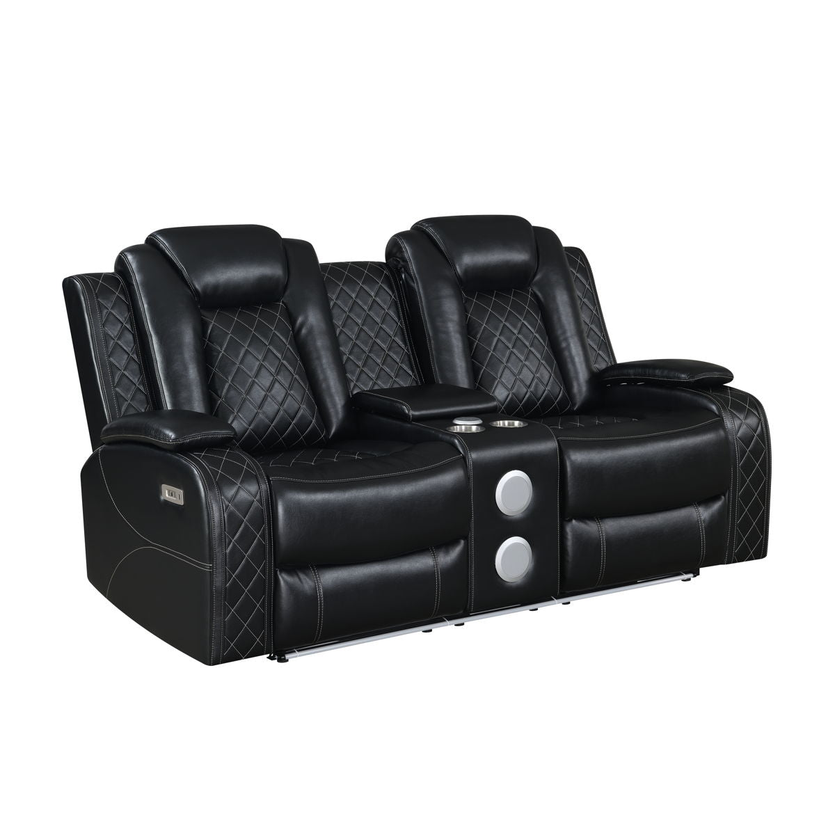 Orion - Console Loveseat With Power Footrest and Headrest New Classic