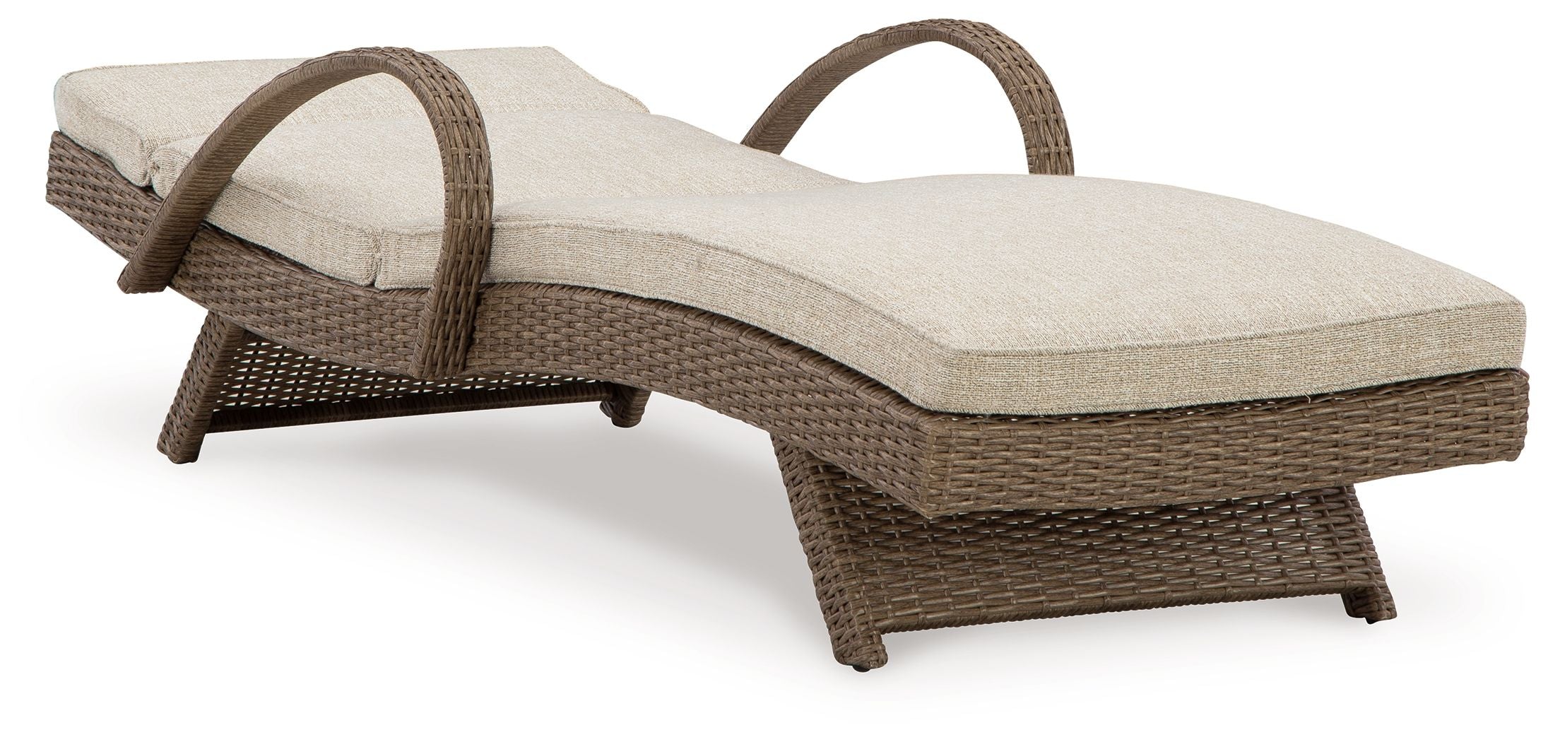 Beachcroft - Beige - Chaise Lounge With Cushion - Premium Chaises from Signature Design by Ashley® - Just $621.88! Shop now at brett interiors