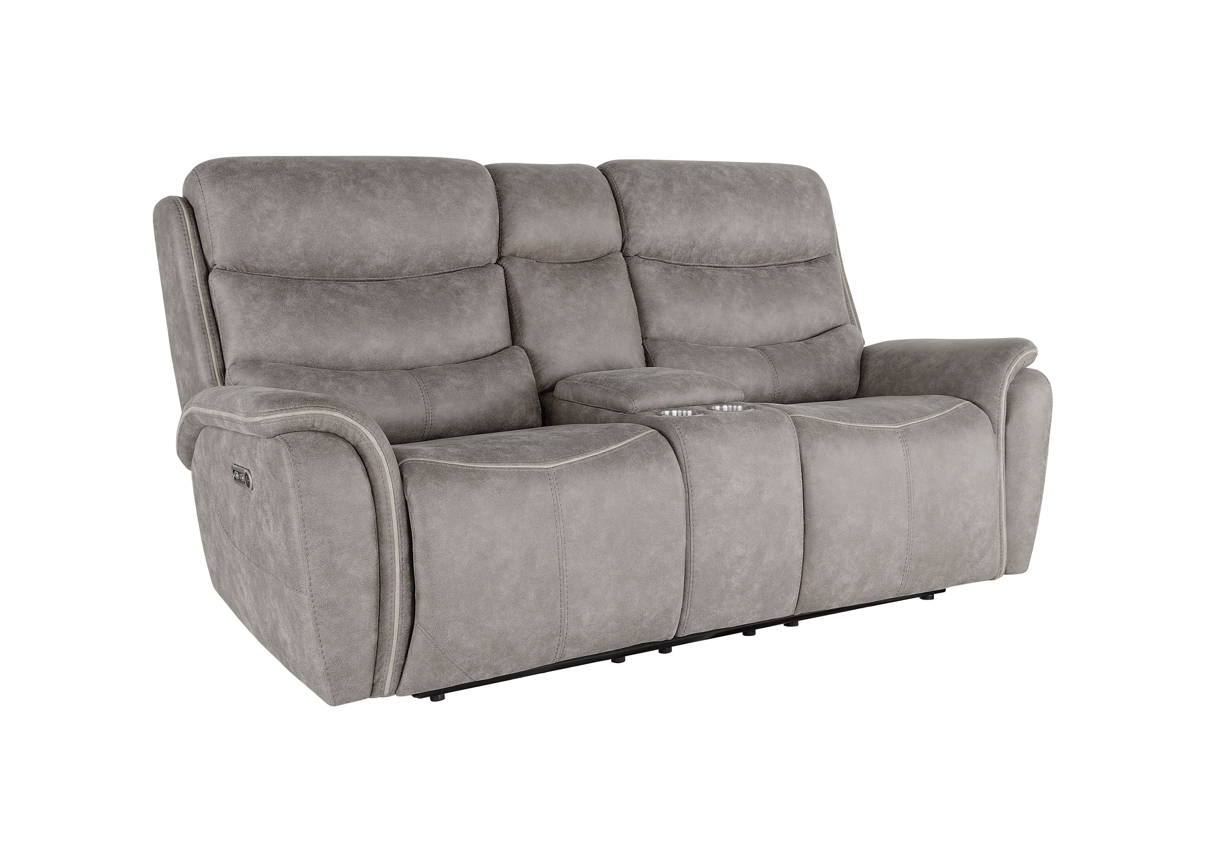 Kamari - Reclining Console Loveseat - Premium Reclining Loveseats from New Classic - Just $1072.50! Shop now at brett interiors