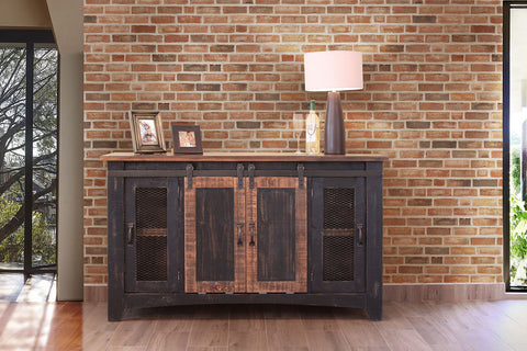 Pueblo - TV Stand - Premium TV Stands from International Furniture Direct - Just $997.50! Shop now at brett interiors