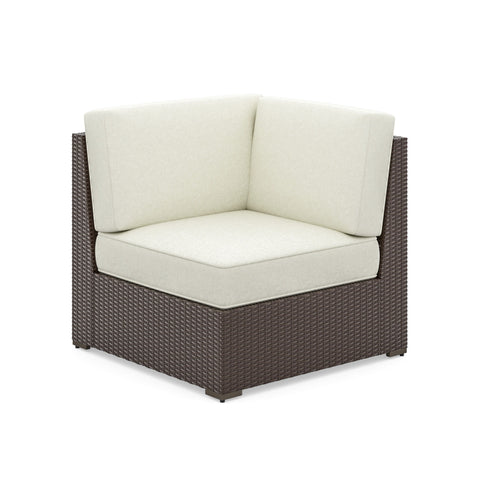 Palm Springs - Outdoor Sectional Side Chair - Brown, Dark - 32" - Premium Chairs from Homestyles - Just $904.98! Shop now at brett interiors