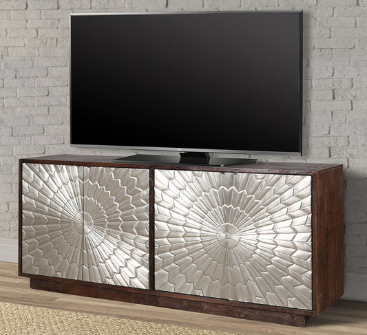 Crossings Palace - TV Console - Sliver Clad - Premium TV Stands from Parker Living - Just $1497.50! Shop now at brett interiors