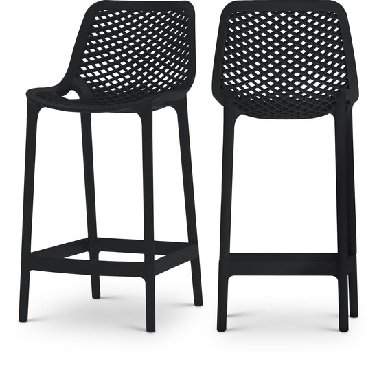 Mykonos - Outdoor Patio Stool Set - Premium Stool Sets from Meridian Furniture - Just $750! Shop now at brett interiors