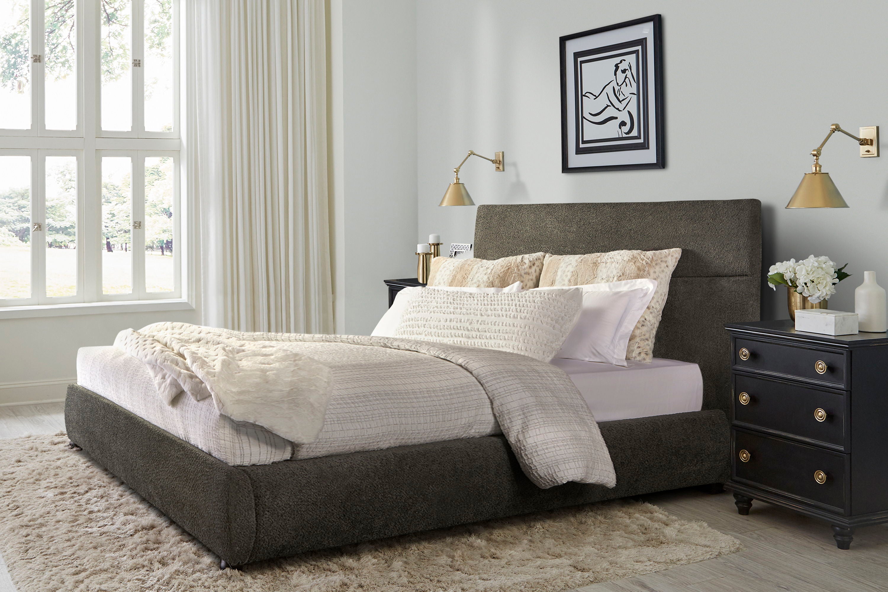 Latitude - Bed - Premium Upholstered Beds from Parker Living Sleep - Just $1047.50! Shop now at brett interiors