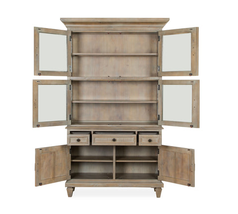 Lancaster - Dining Cabinet - Dovetail Grey - Premium Hutches & Buffets from Magnussen Furniture - Just $2228! Shop now at brett interiors