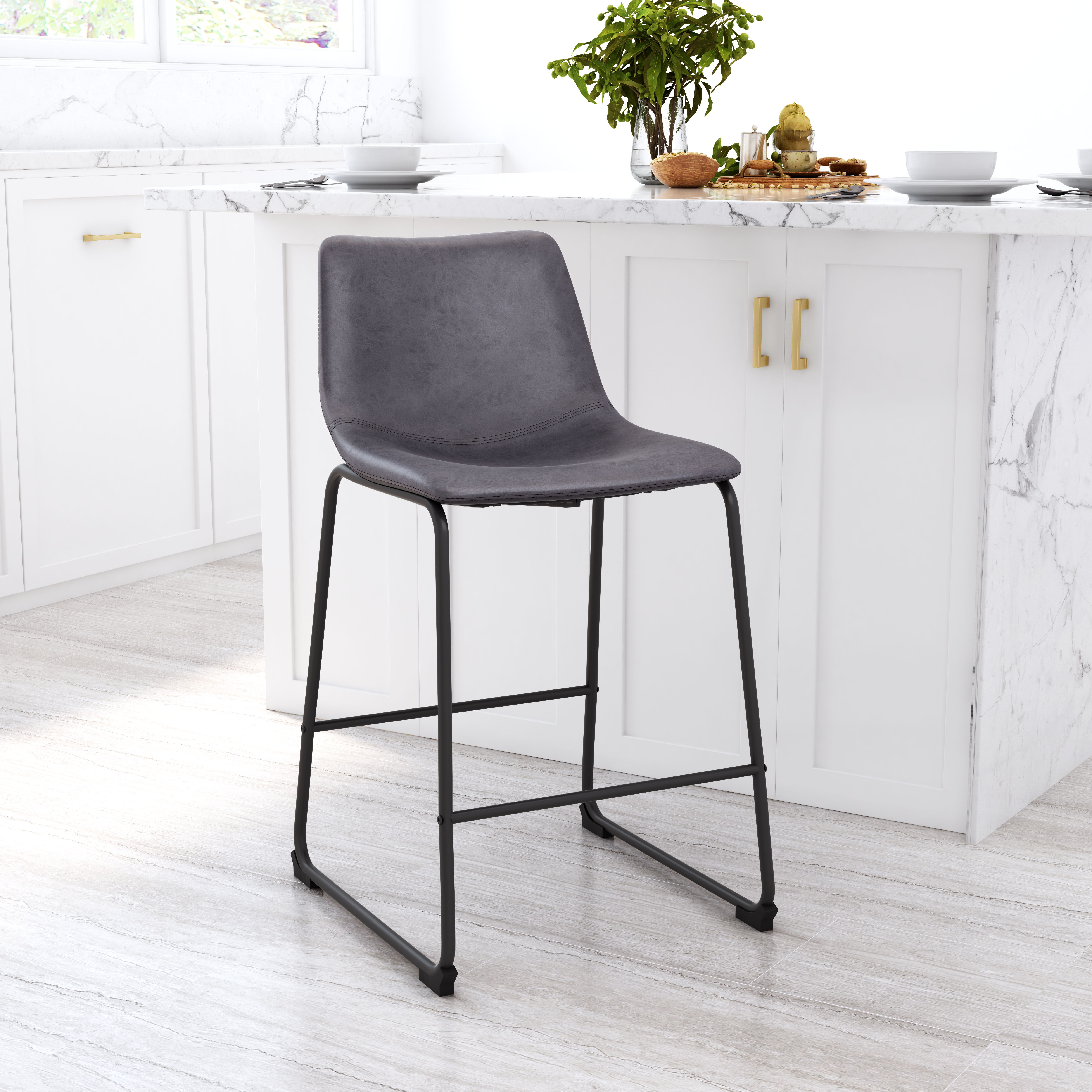 Smart - Counter Chair (Set of 2) - Premium Chair Sets from Zuo Modern - Just $850! Shop now at brett interiors