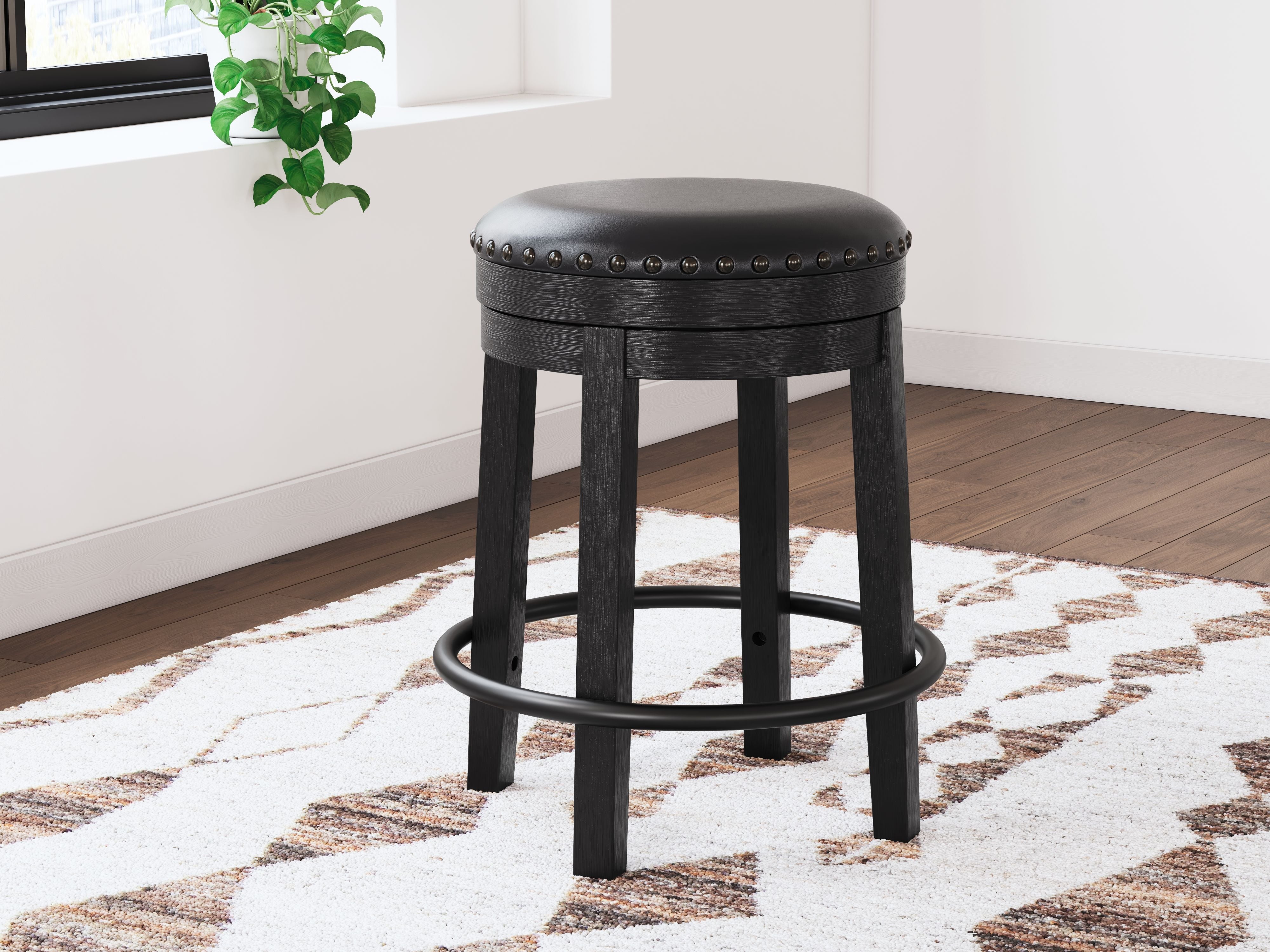 Valebeck - Upholstered Swivel Stool - Premium Counter Height (24"-27") from Signature Design by Ashley® - Just $179.03! Shop now at brett interiors