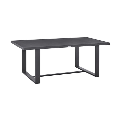 Menorca - Outdoor Patio Dining Table - Aluminum - Premium Dining Tables from Armen Living - Just $1712.50! Shop now at brett interiors