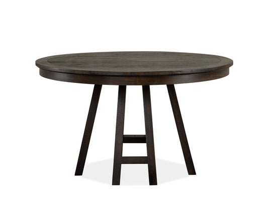 Westley Falls - Round Dining Table - Graphite - Premium Dining Tables from Magnussen Furniture - Just $959! Shop now at brett interiors