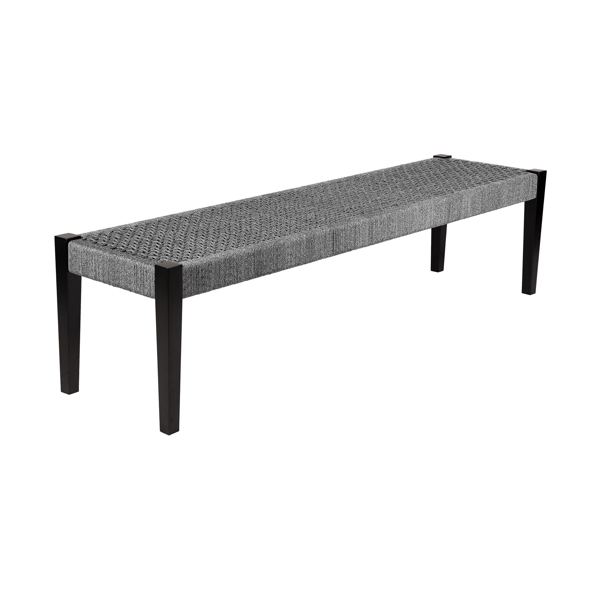 Rhett - Indoor Outdoor Dining Bench - Premium Benches from Armen Living - Just $975! Shop now at brett interiors