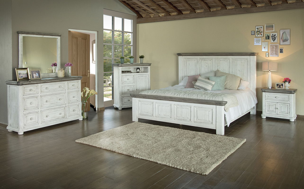 Luna - Panel Bed - Premium Panel Beds from International Furniture Direct - Just $1182.50! Shop now at brett interiors