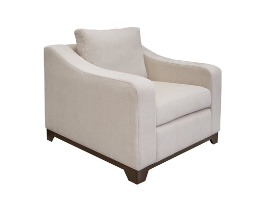 Natural Parota - Armchair - Mink Withe - Premium Arm Chairs from International Furniture Direct - Just $1372.50! Shop now at brett interiors