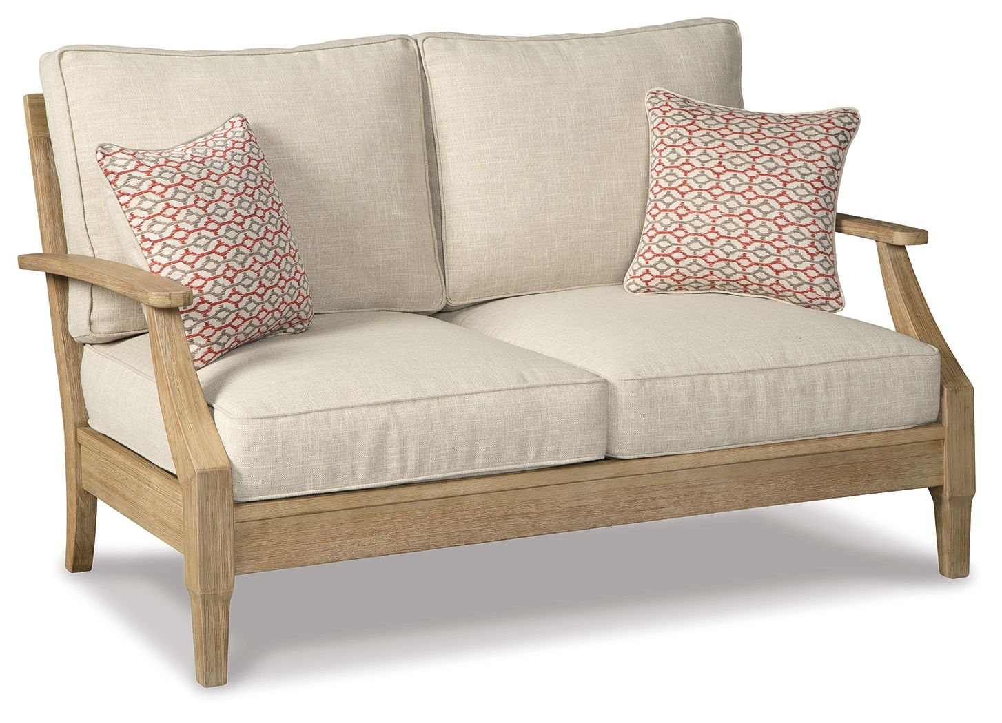 Clare - Beige - Loveseat W/Cushion - Premium Loveseats from Ashley Furniture - Just $986.25! Shop now at brett interiors