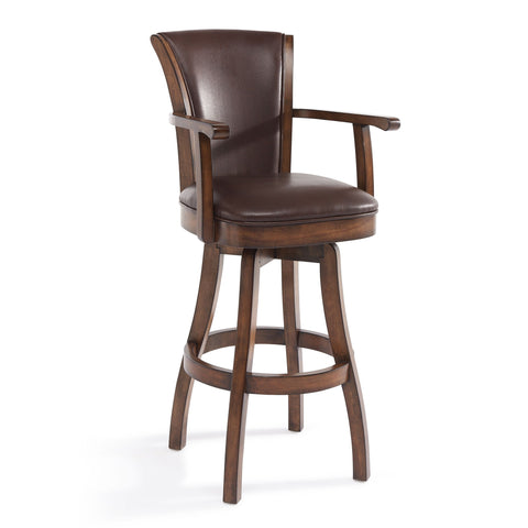 Raleigh - Swivel Arm Bar Stool - Premium Counter Height (24"-27") from Armen Living - Just $572.50! Shop now at brett interiors