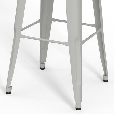 Fletcher - 30" Metal Bar Stool (Set of 2) - Premium Stool Sets from Simpli Home - Just $190! Shop now at brett interiors