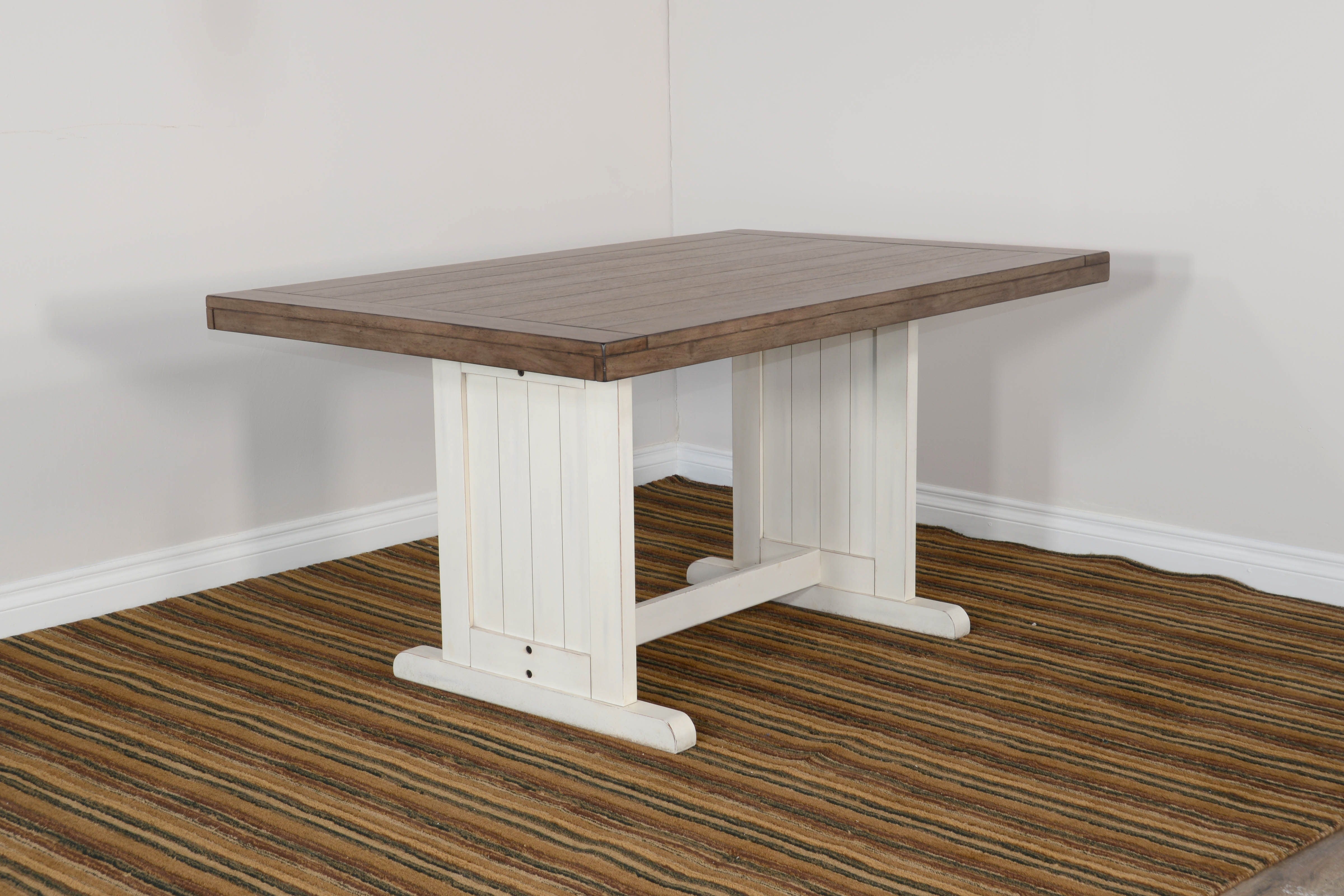 Pasadena - Table Only - White - Premium Dining Tables from Sunny Designs - Just $546! Shop now at brett interiors