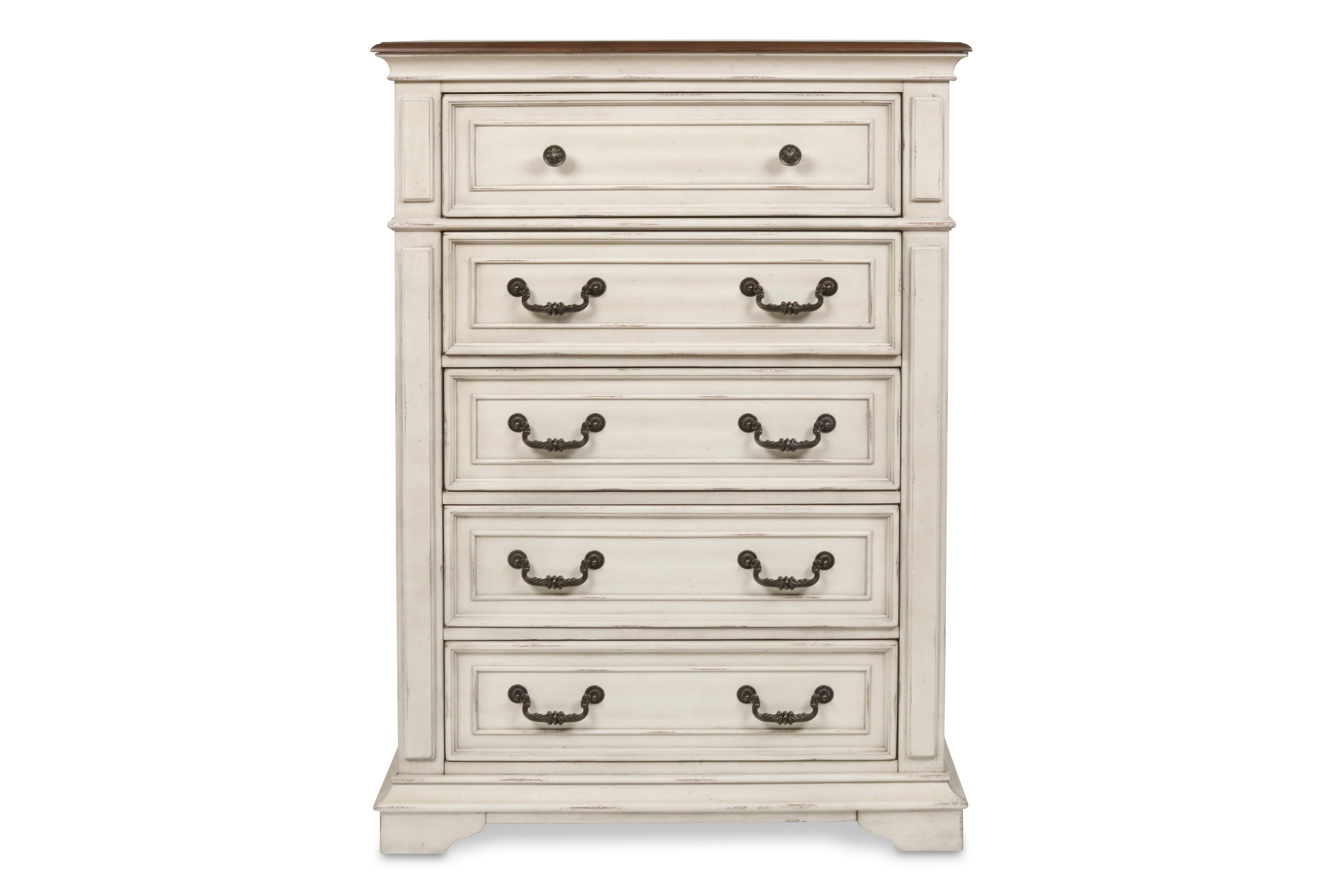 Anastasia - Chest - Antique White - Premium Accent Chests from New Classic - Just $825! Shop now at brett interiors